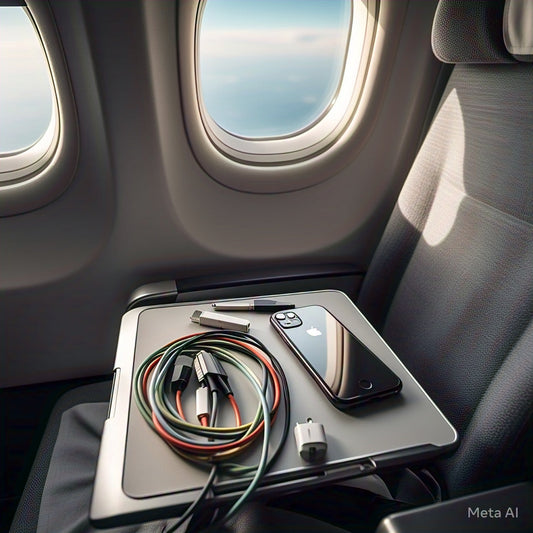 How To Charge Your iPhone on A Plane